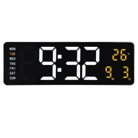 Nástěnné digitální hodiny NEXTIME Super Digi 3322