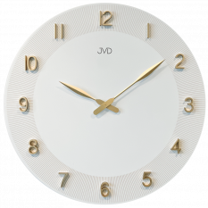 Designové dřevěné hodiny JVD HC501.1