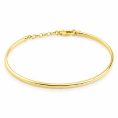 MINET Moderní zlatý náramek JMG0178WGB17