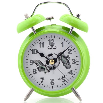Dětský budík fotbalový míč Bentime NB40-TB11501GF-O