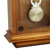 Dřevěné kyvadlové nástěnné hodiny E05.3893.50
