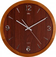 Nástěnné hodiny PRIM Wood Style I E07P.3886.50