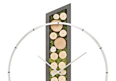 Designové nástěnné hodiny 55cm AMS 9607