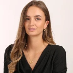 Pozlacené stříbrné náušnice SVLE0938S75GO00