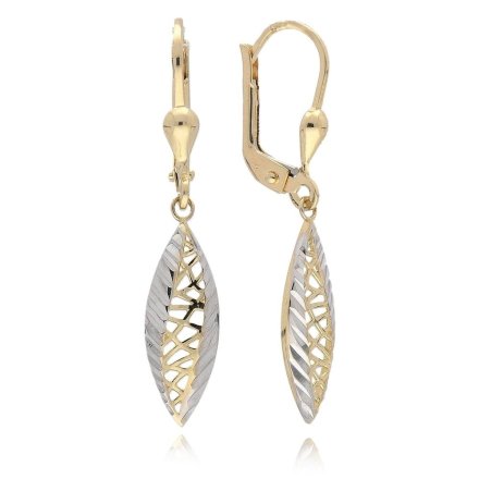 Visací zlaté náušnice EA001537