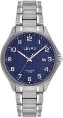 Titanové hodinky se safírovým sklem TITANIUM LILLEHAMMER Blue LWM0153