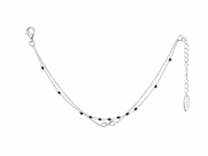 Stříbrný náhrdelník SVLN0185XH2ON45