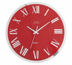 Nástěnné skleněné hodiny JVD NS22006.2