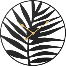 Designové kovové hodiny černé MPM Nature E04.4479.90