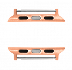 LAVVU Rose gold konektory pro APPLE WATCH 38-40 mm APWCAR1