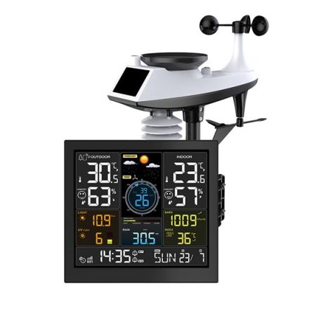 Solight profesionální smart WIFI meteostanice TE93WiFi