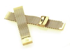 Nerezový řemínek MESH Bentime zlatý 20 mm K150/6-20G