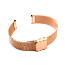 Nerezový řemínek MESH v barvě rose gold Diloy CMMESH05.FR.12 - 12 mm