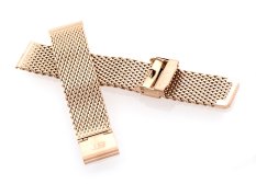 Nerezový řemínek MESH Bentime rose gold 20 mm K150/7-20IPG
