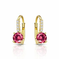 Zlaté náušnice se zirkony ZE0825XJ72-4500