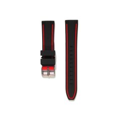 Kvalitní silikonový řemínek RJ.15326.2422.9020.L - 24 mm