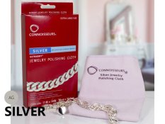 Profesionální čistící utěrka na stříbrné šperky CN-1031/AG