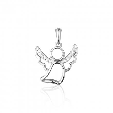 Stříbrný přívěsek andělíček SVLP0911XH2BI00