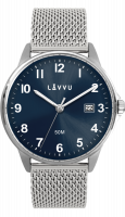 LAVVU Stříbrné hodinky GÖTEBORG MESH LWM0119