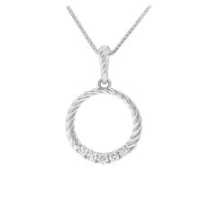 Přívěsek z bílého zlata AUH0142-W-WH-0170