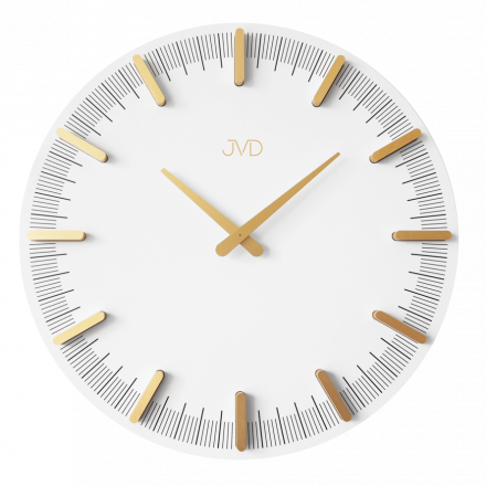 Designové dřevěné hodiny JVD HC401.1