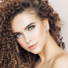 MINET Moderní rose gold stříbrné náušnice kapky JMAN0565RE00