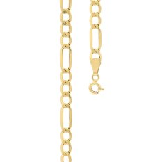 Zlatý řetízek figaro 60 cm CAH00046