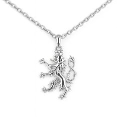 Stříbrný přívěsek ČESKÝ LEV 025207