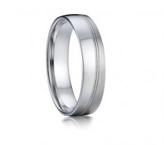 Pánský snubní prsten chirurgická ocel 005M316