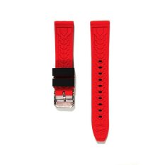 Kvalitní silikonový řemínek RJ.15326.2422.9020.L - 24 mm