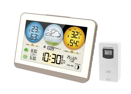 Rádiem řízená meteorologická stanice JVD RB3409