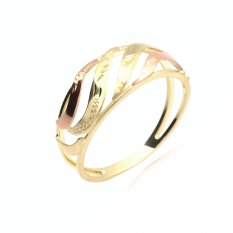 Zlatý dámský prsten KO-2216021391