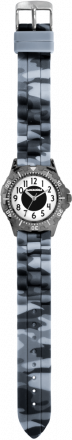 CLOCKODILE Svítící maskáčové sportovní chlapecké dětské hodinky CWB0085