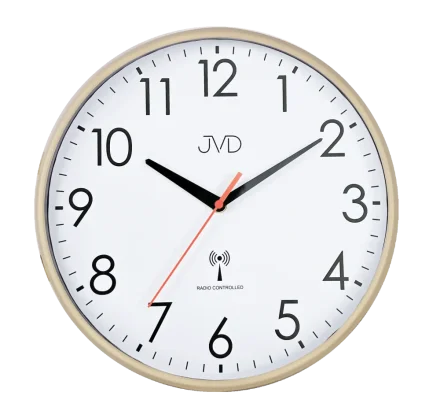 Rádiem řízené hodiny s plynulým chodem JVD RH502.1