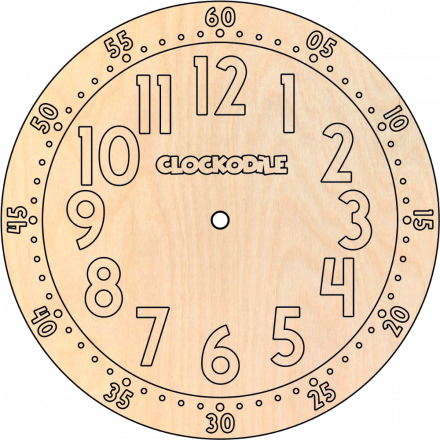 Set k výrobě nástěnných hodin CLOCKODILE CREATIVE Original CCT0020