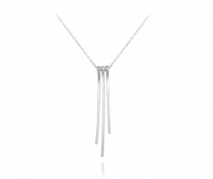Luxusní stříbrný řetízkový náhrdelník MINET JMAS0087SN40