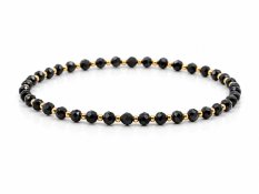 Elegantní zlatý náramek se spinelem 147275