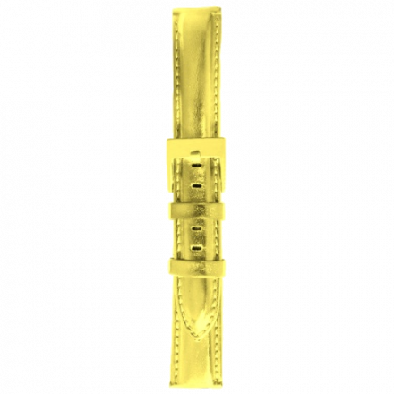 Zlatý kožený řemínek Diloy Fashion 18 mm 369.18.30