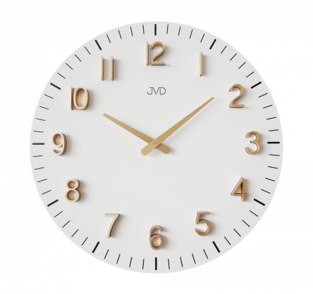Designové dřevěné hodiny JVD HC404.1