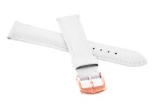 Bílý kožený řemínek Rochet 3011802XS - 18 mm