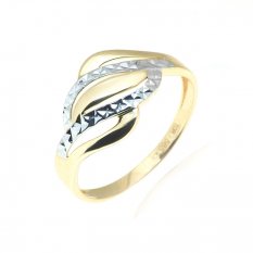 Zlatý dámský prsten KLOP-231