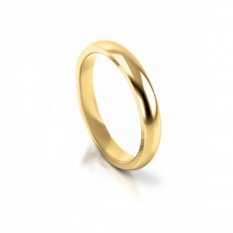 Hladký zlatý prsten RA001064