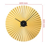 Designové kovové hodiny zlaté MPM Dynamic - A E04.4487.80
