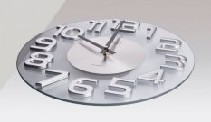 Nástěnné designové hodiny JVD HT098
