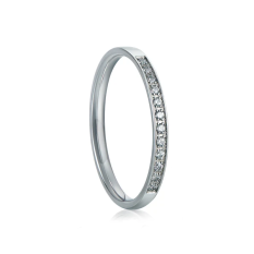 Dámský snubní prsten chirurgická ocel 045W316
