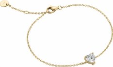 Stříbrný pozlacený náramek Esprit Heart ESBR01781217