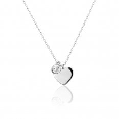 Stříbrný náhrdelník SVLN0322XH2BI45