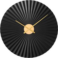Designové kovové hodiny černé MPM Dynamic - B E04.4487.90