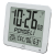 Rádiem řízené digitální hodiny s češtinou JVD stříbrné DH9335.1