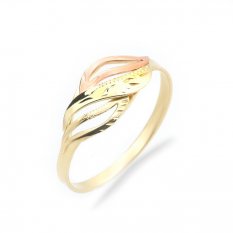 Zlatý dámský prsten KO-2216021746